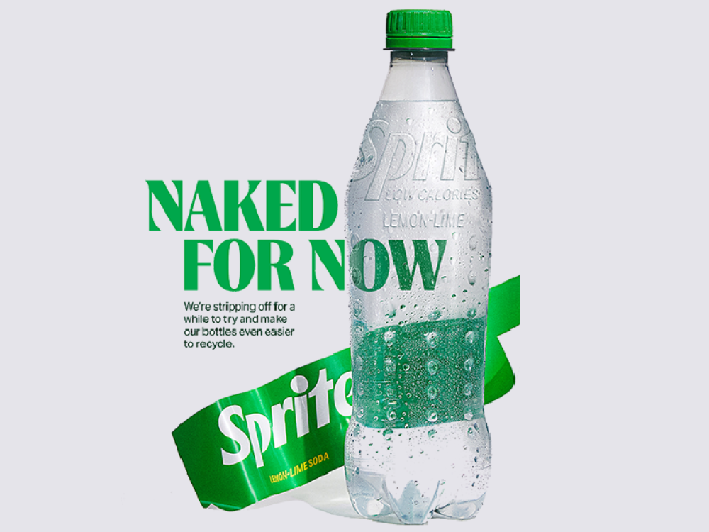 Sprite quiere optimizar el reciclaje de botellas con esta estrategia